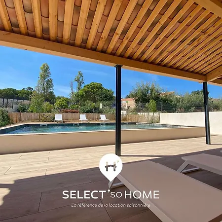 Apartment Select'sohome - Le Poseidon - Mazet En Duplex Pour 6 Personnes - Piscine, Garage Prive - Services Hoteliers - Pos-a Bormes-les-Mimosas