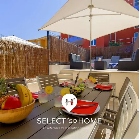 Select'sohome - Le Poseidon - Mazet En Duplex Pour 6 Personnes - Piscine, Garage Prive - Services Hoteliers - Pos-a